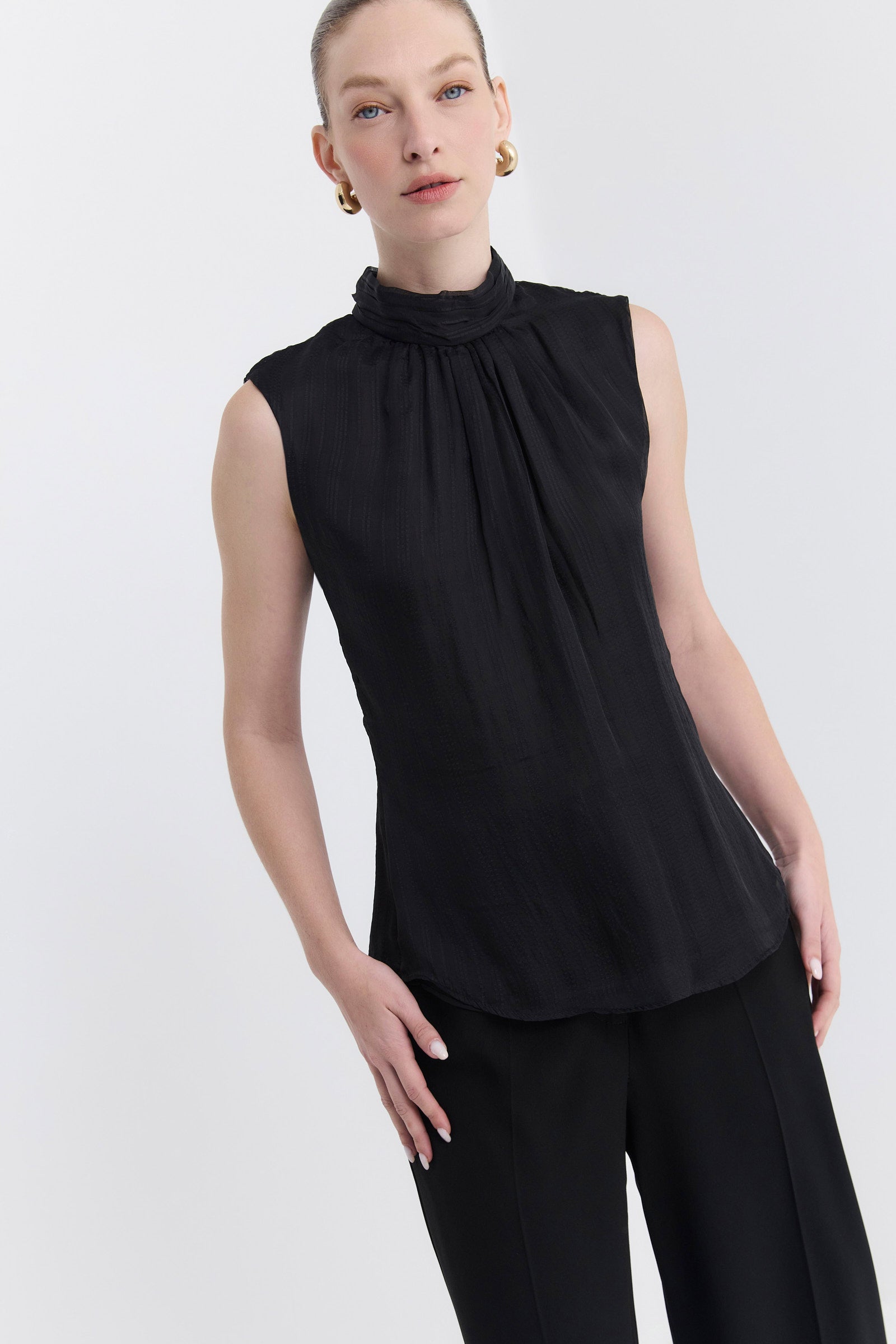 חולצת משי מירב