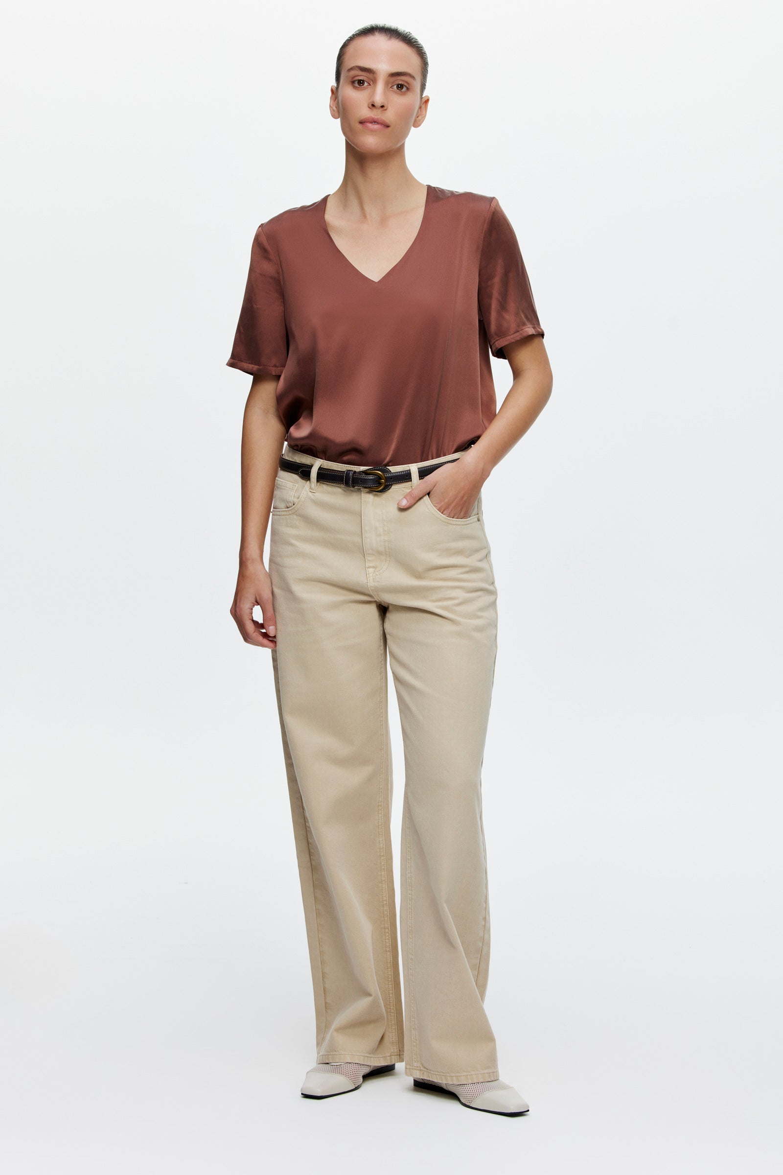 חולצת משי יער