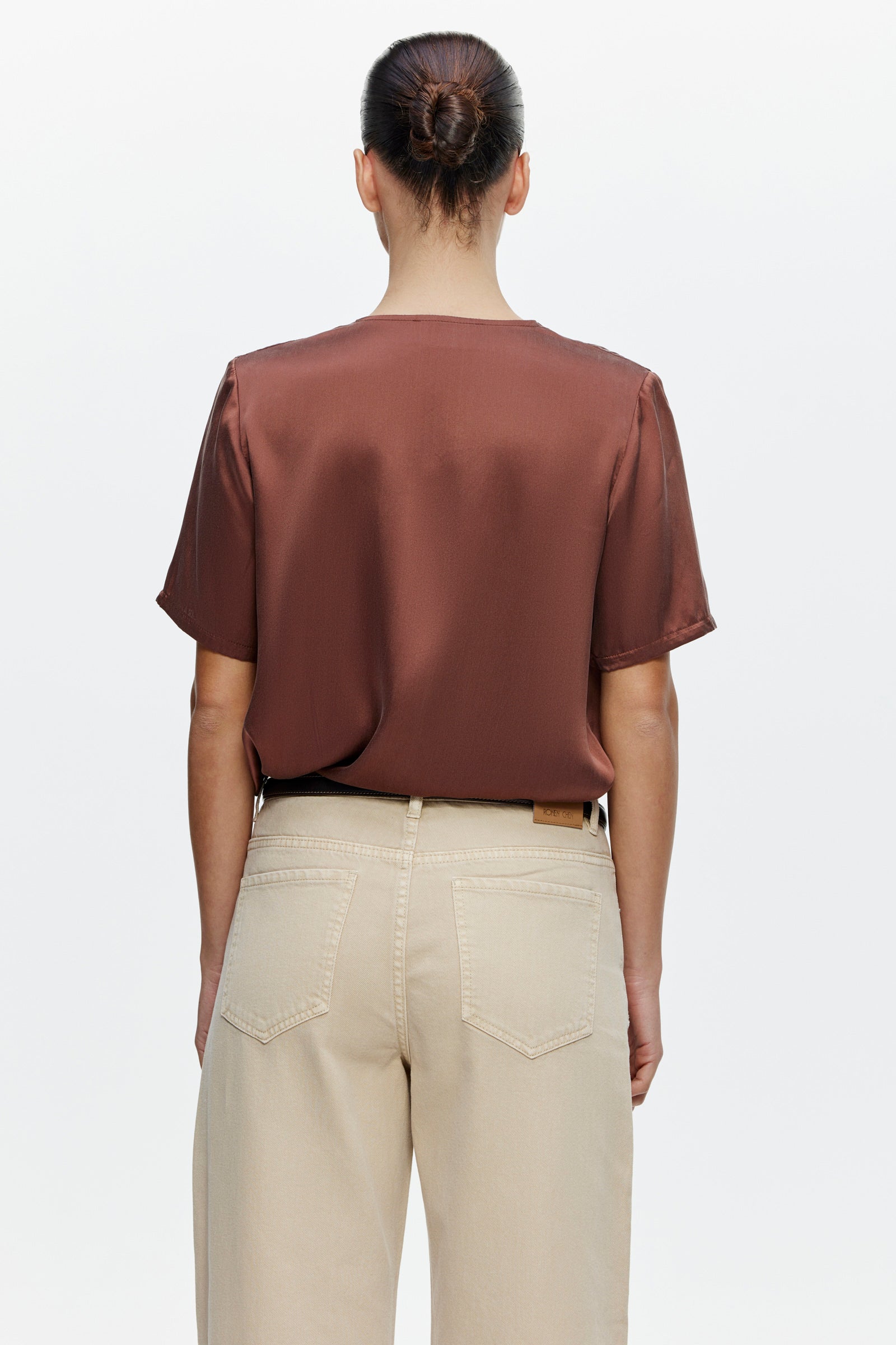 חולצת משי יער