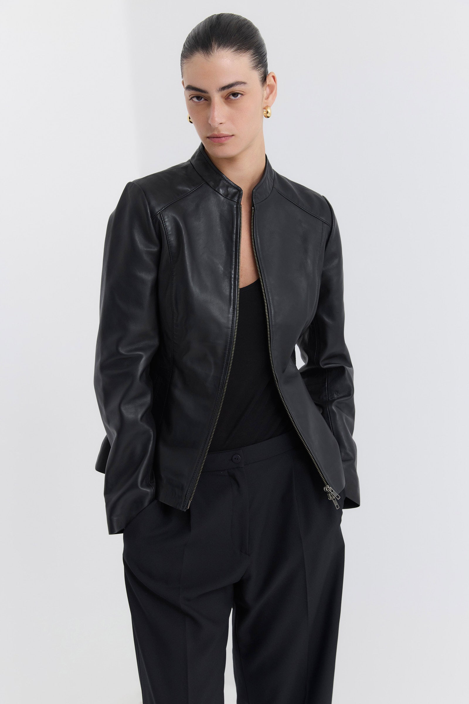 ז'קט עור זואי