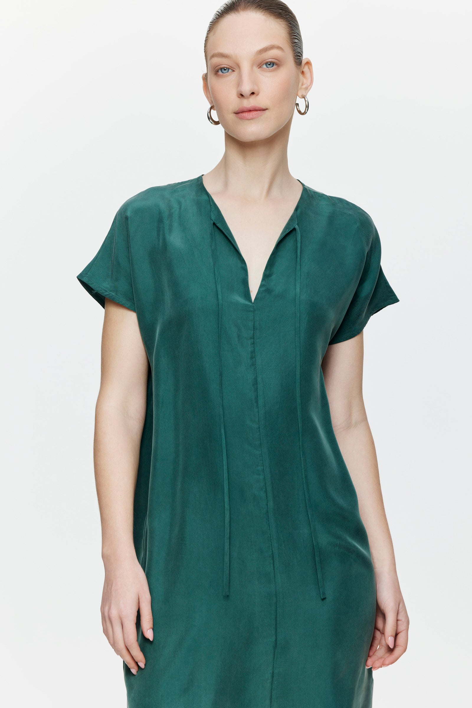 שמלת משי אליאנה