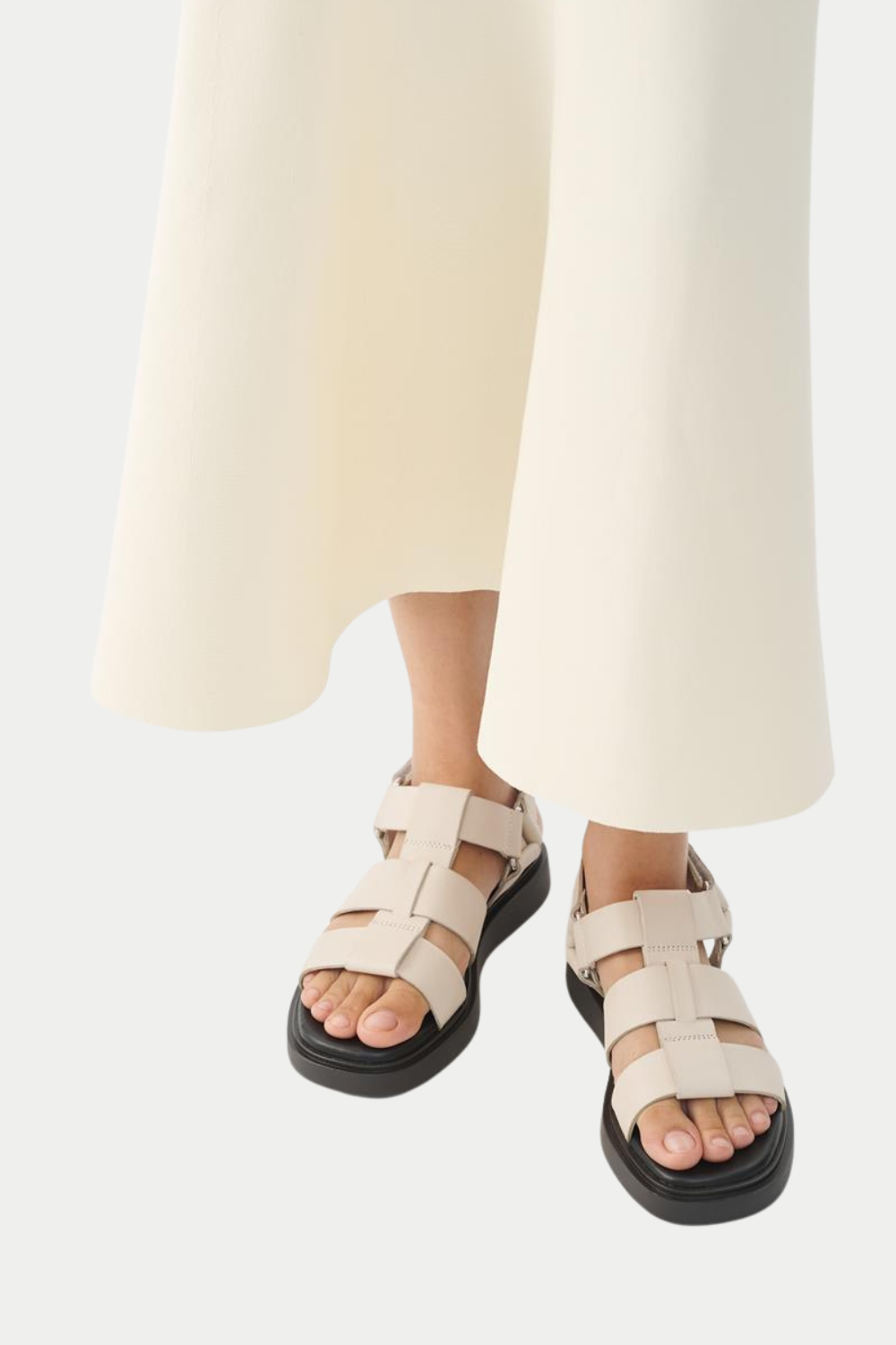 Vagabond Connie White Sandals