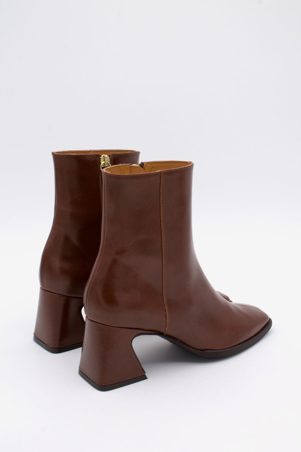 Angel Ankle Leather Heel