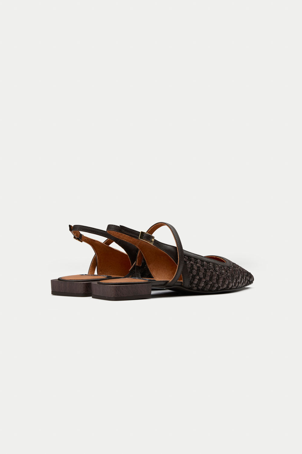 Angel Alarcon Sling Back Raffia S