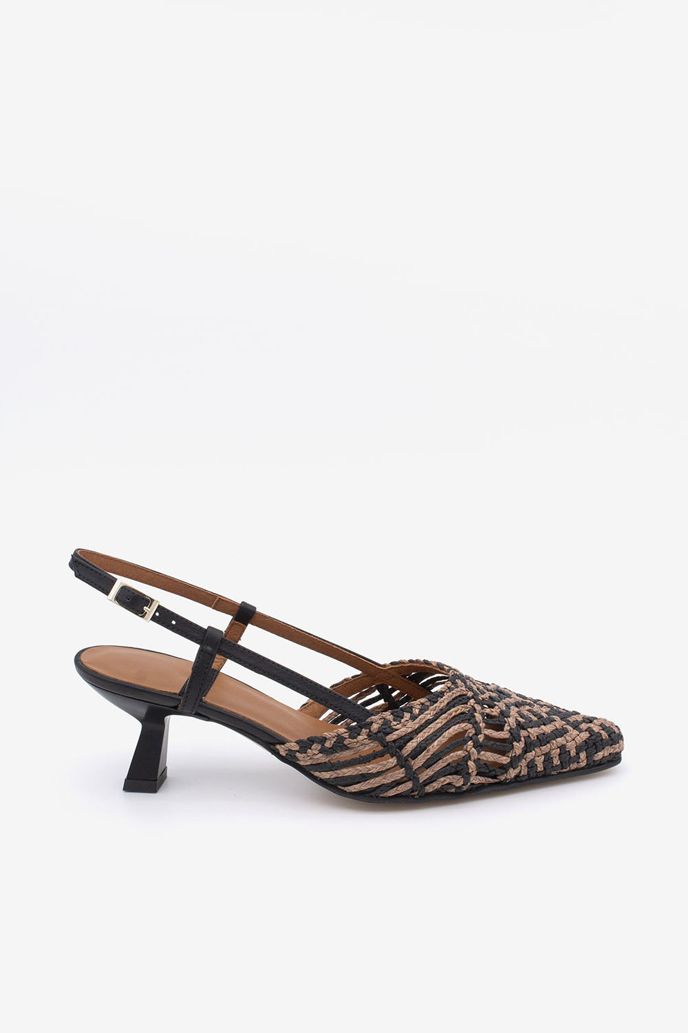 Angel Alarcon Raffia Pumps