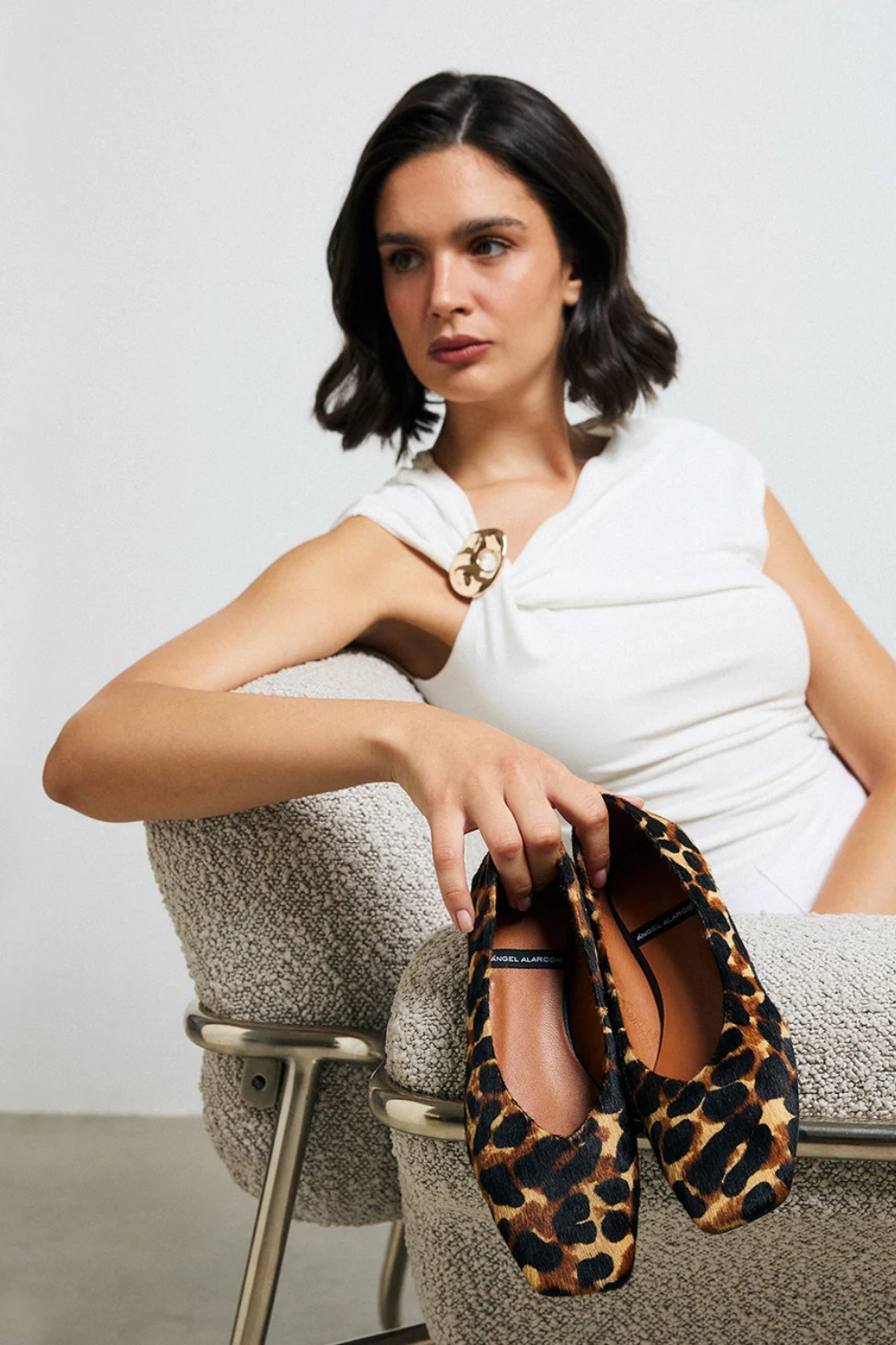 Angel Alarcon Leopard Shoes