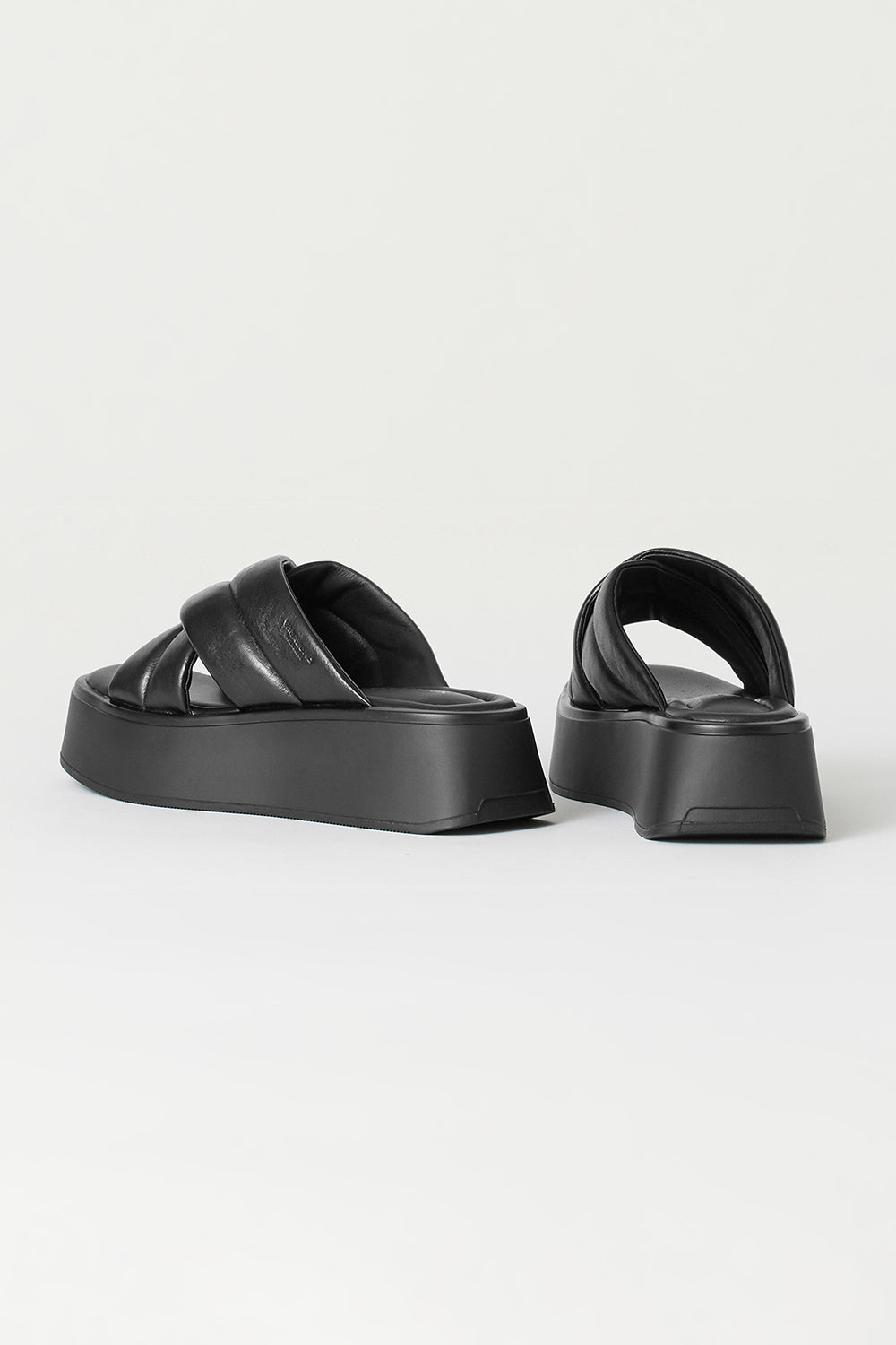 Courney Flatform Slides