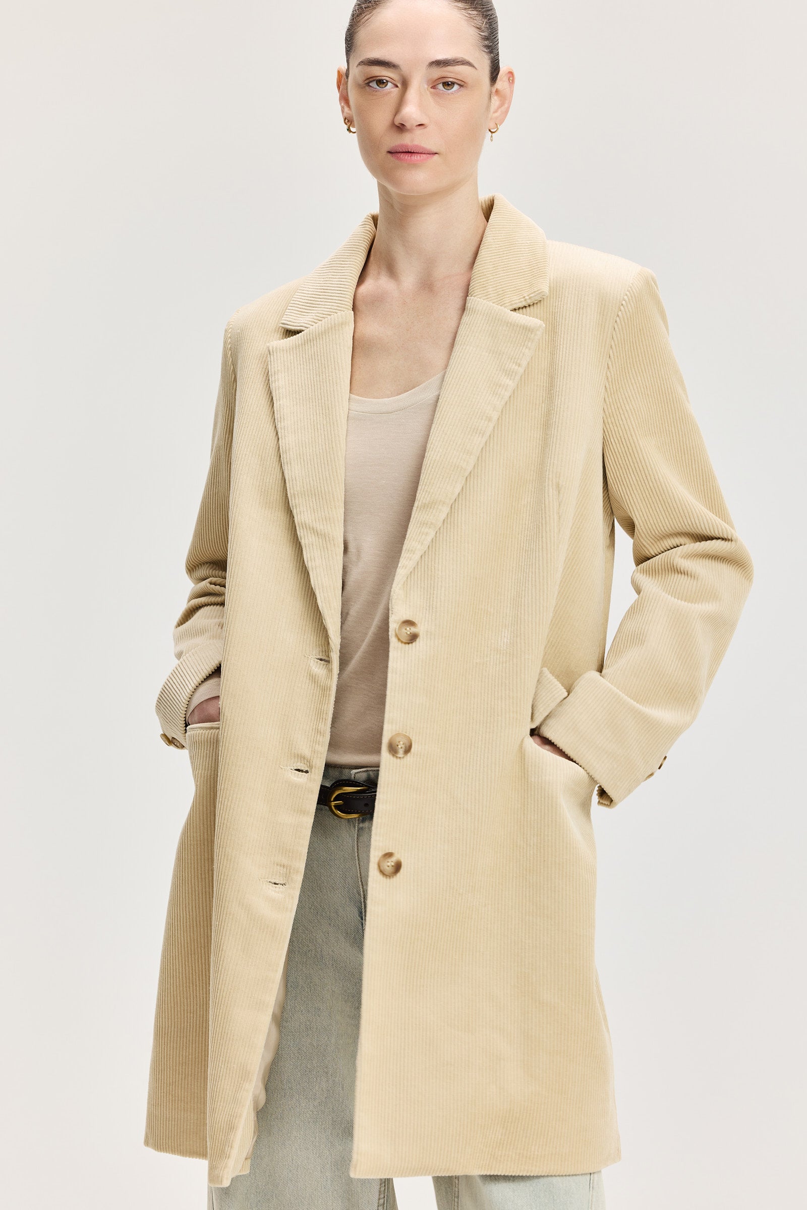 מעיל קורדרוי שרון