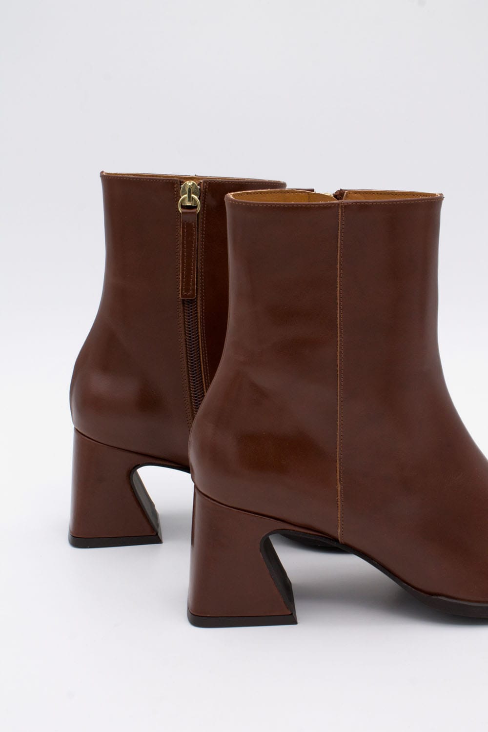 Angel Ankle Leather Heel
