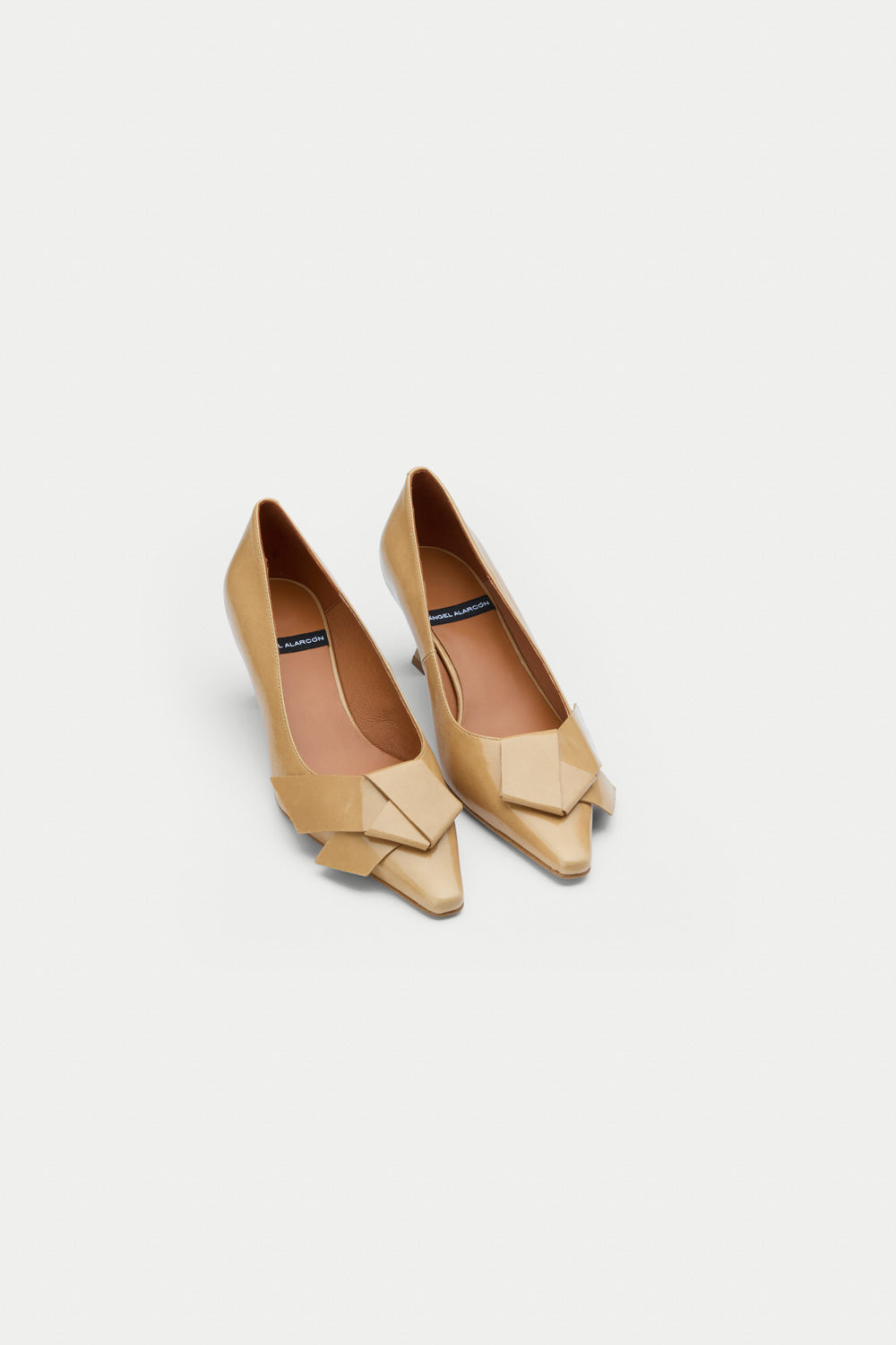 Angel Alarcon Bow Tie Pumps