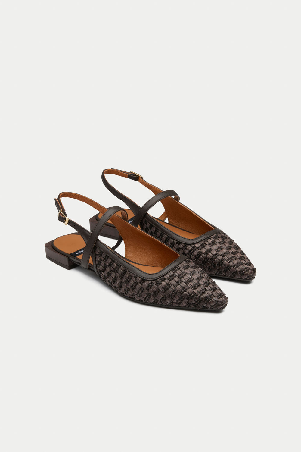 Angel Alarcon Sling Back Raffia S