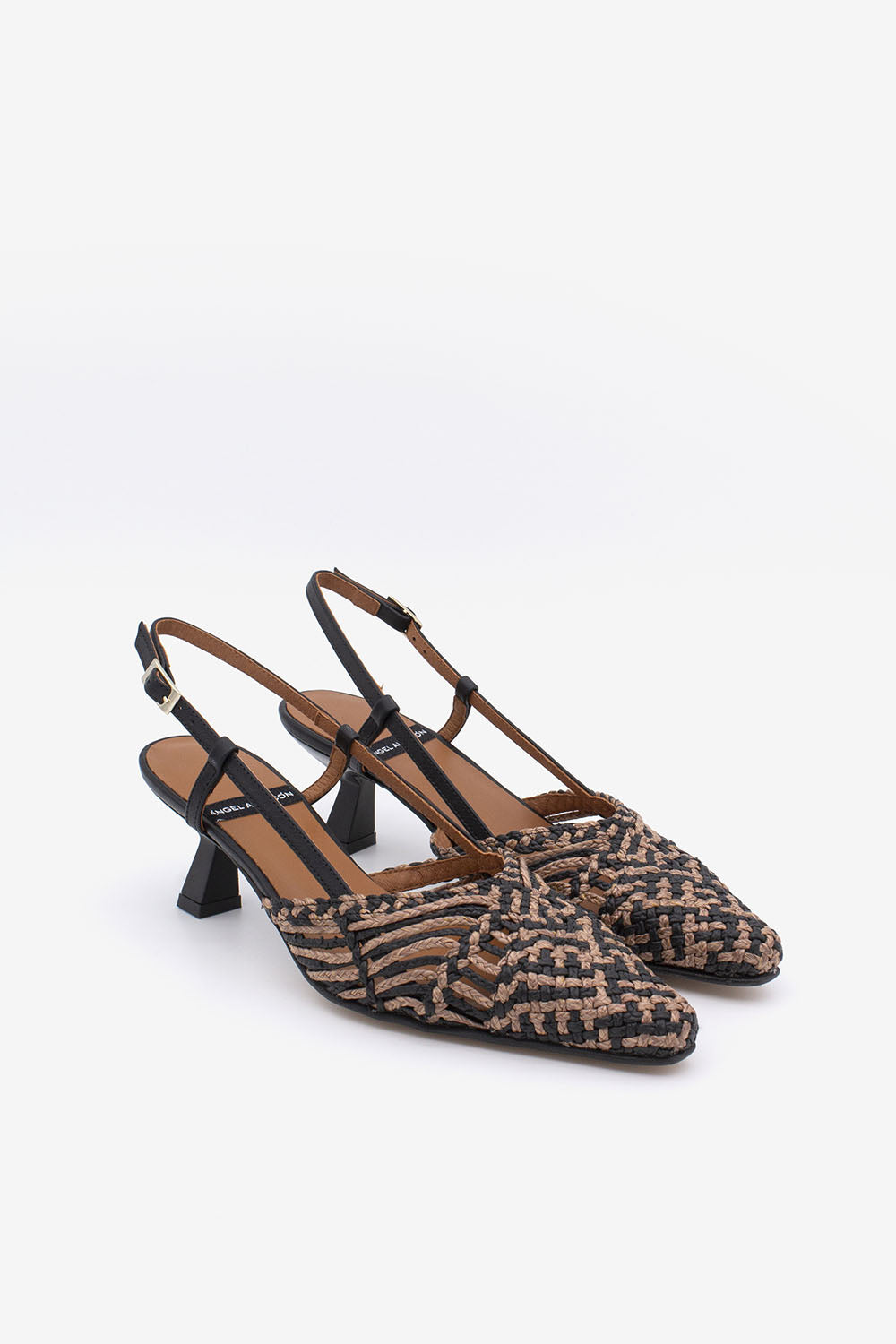Angel Alarcon Raffia Pumps